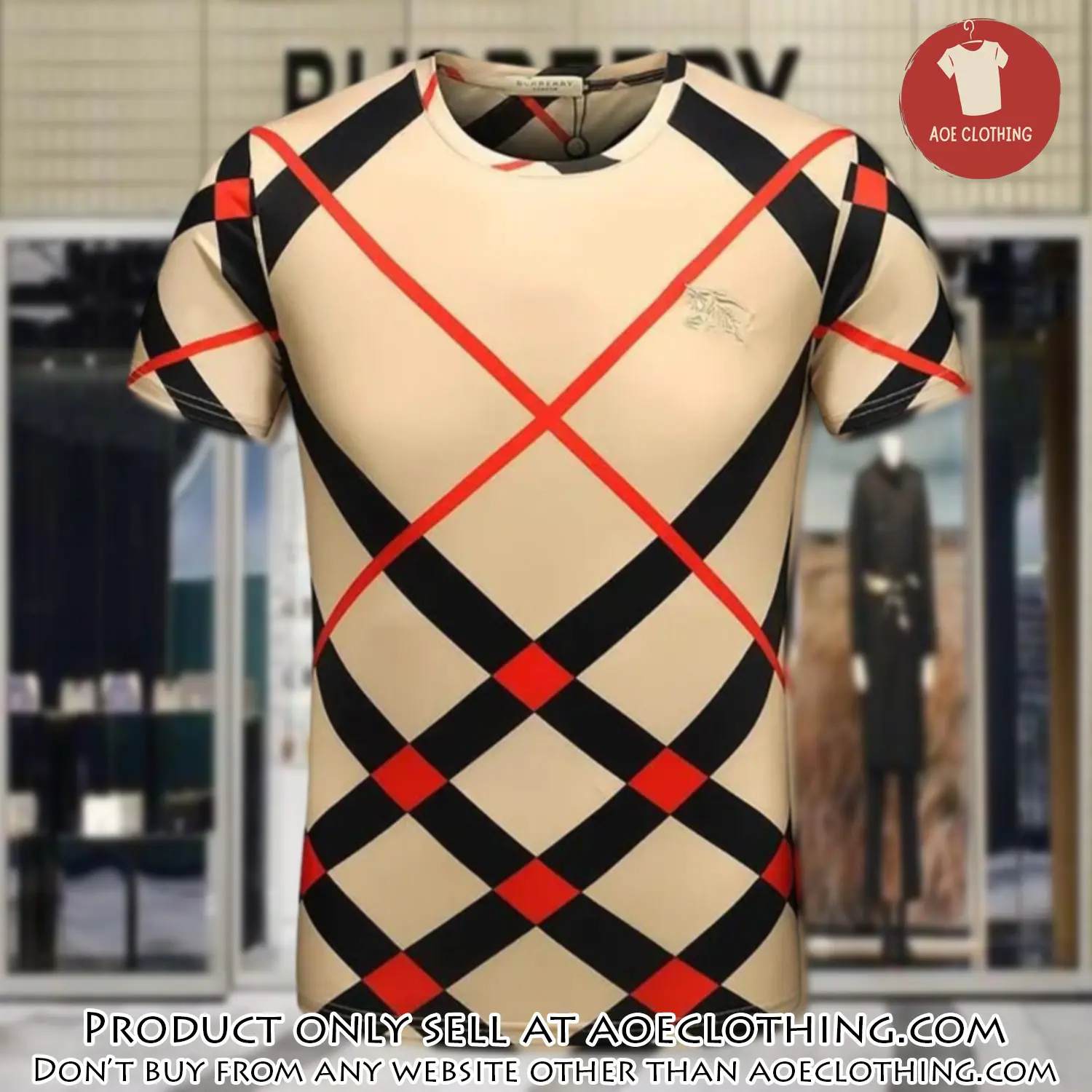 Burberry new logo luxury brand unisex tshirt outfit for men women aoe1749195